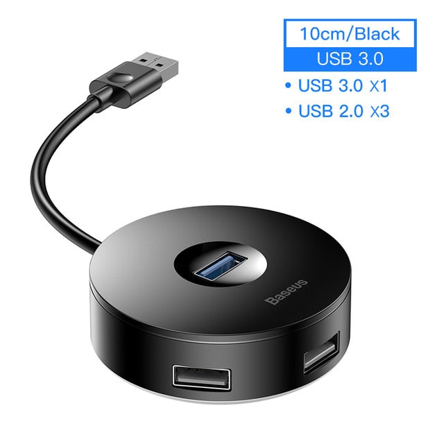 Baseus Multi USB 3.0 / Type C HUB to USB3.0 + 3 USB2.0 for Macbook Pro