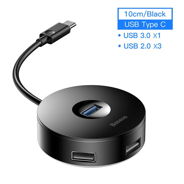 Baseus Multi USB 3.0 / Type C HUB to USB3.0 + 3 USB2.0 for Macbook Pro