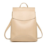 Women Backpack High Quality Youth Leather Backpacks