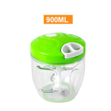 Manual Food Processor Chopper Blender