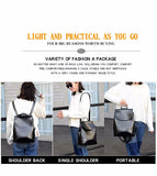 Women Backpack High Quality Youth Leather Backpacks