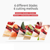 Vegetable Cutter Steel Blade Mandoline Slicer