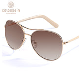 Sunglasses Women Fashion Gold Frame Classic