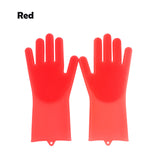 Magic Rubber Silicone Dish Washing Gloves