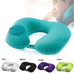 U-Shape Inflatable Travel Pillow Neck Pillow