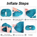 U-Shape Inflatable Travel Pillow Neck Pillow