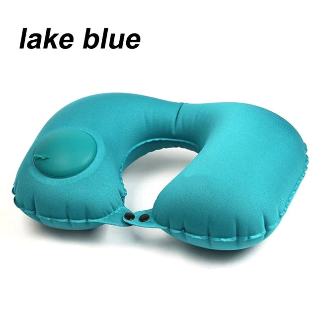 U-Shape Inflatable Travel Pillow Neck Pillow