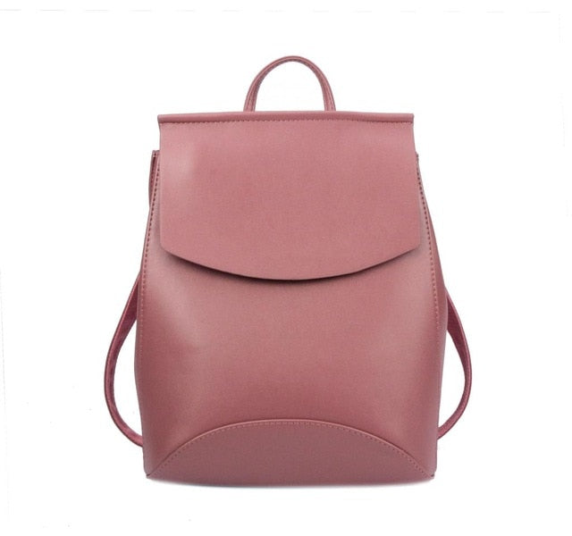 Women Backpack High Quality Youth Leather Backpacks