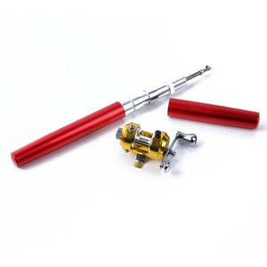 Portable Pocket Telescopic Mini Fishing Pole Pen Shape