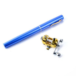 Portable Pocket Telescopic Mini Fishing Pole Pen Shape